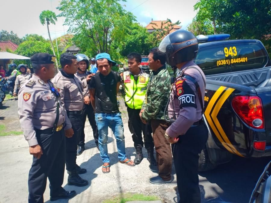 podiumnews.com-Polisi Bekuk Jambret Wisatawan Asing di Kuta Utara