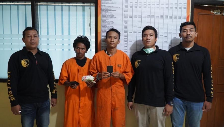 podiumnews.com-Dua Jambret Spesialis Warga Asing Diamankan Polres Denpasar