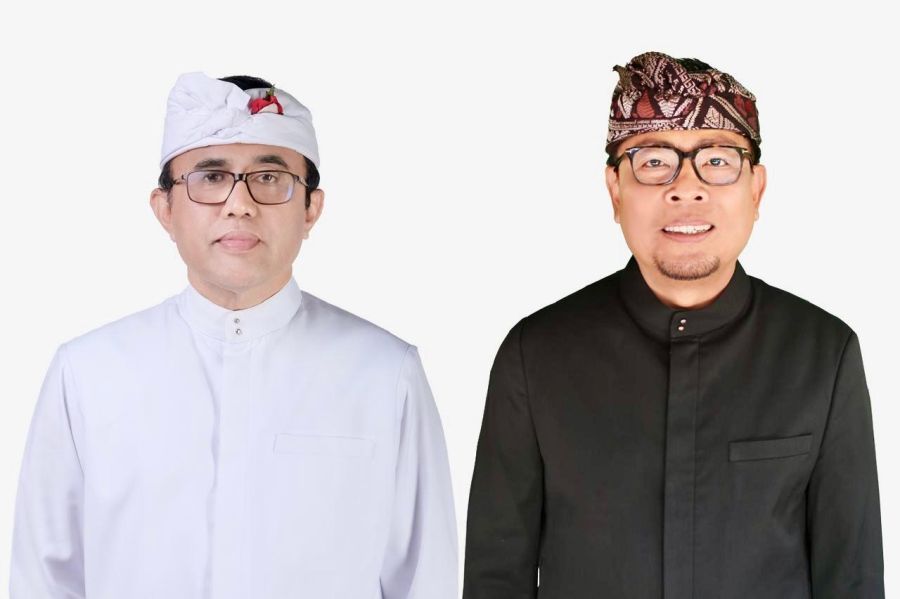 Walikota Denpasar, I Gusti Ngurah Jaya Negara dan Wakil Walikota Denpasar, I Kadek Agus Arya Wibawa. (Dok: Humas Pemkot Denpasar)