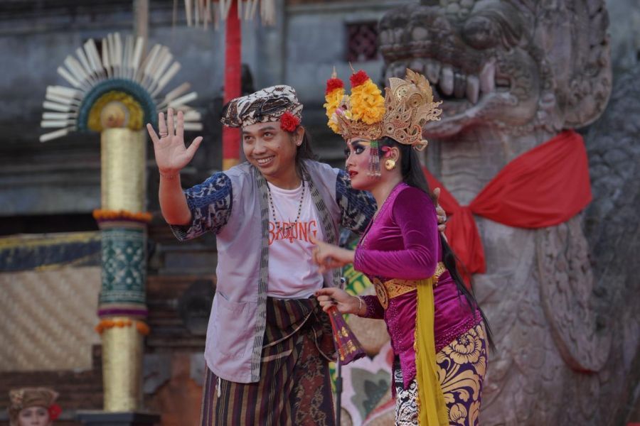 podiumnews.com-Joged Bumbung Badung Angkat Filosofi Ngaben di PKB