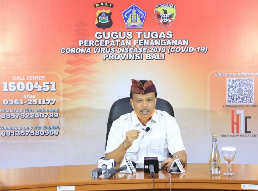 podiumnews.com-Total Positif Corona di Bali Sudah 63 Orang, 19 Orang Disembuhkan