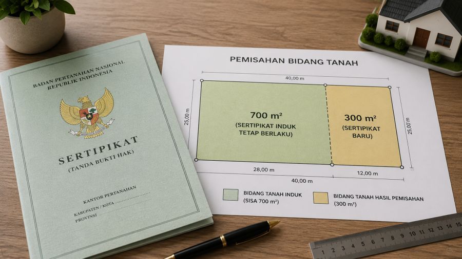 podiumnews.com-Jual Sebagian Tanah Kini Tak Perlu Pecah Sertifikat Induk