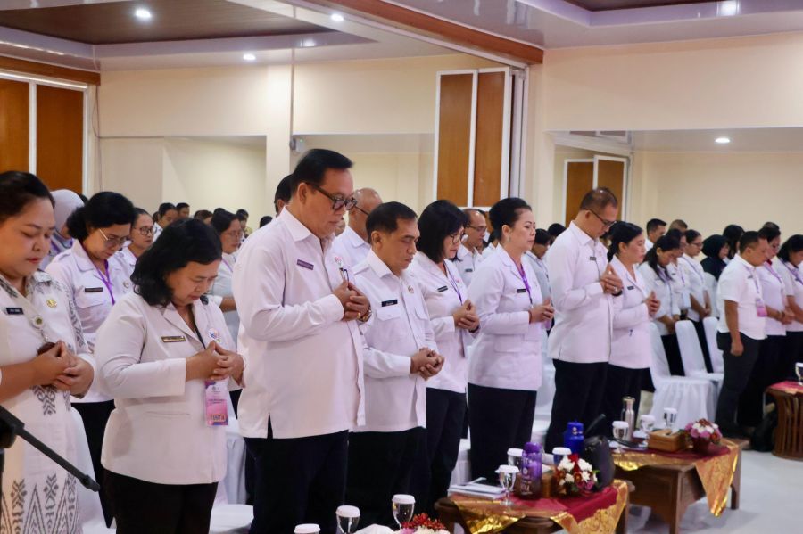 podiumnews.com-Kadis PMD Dukcapil Bali Buka Pelatihan Posyandu, 111 Kader Buleleng Diperkuat