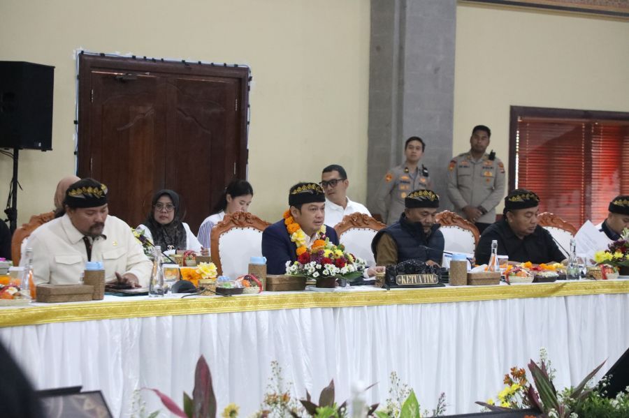 Polda Bali menerima Kunjungan Kerja Spesifik Komisi III DPR RI Masa Persidangan I Tahun Sidang 2026–2027 di Gedung Presisi Polda Bali, Denpasar, Jumat (25/9/2026). (foto/hes)