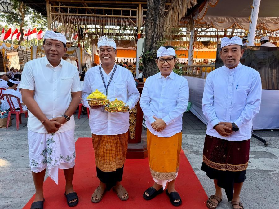podiumnews.com-Karya Atma Wedana Desa Adat Tuban, Bupati Badung Sebut Pelestarian Tradisi Jadi Fondasi