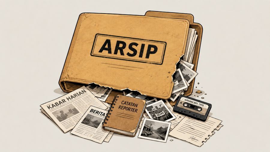 podiumnews.com-Ke Mana Arsip Wartawan?