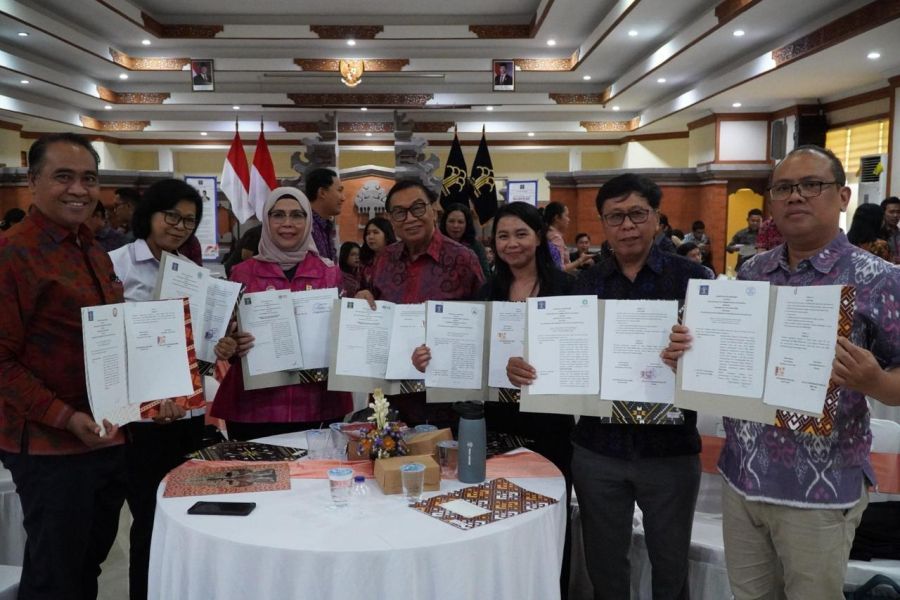 podiumnews.com-Kemenkum Bali Gandeng 32 Perguruan Tinggi, Perkuat Ekosistem Kekayaan Intelektual