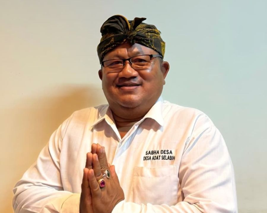 Ketua Saba Desa Adat Selabih, I Made Subagia. (foto/humaspemkabtabanan)
