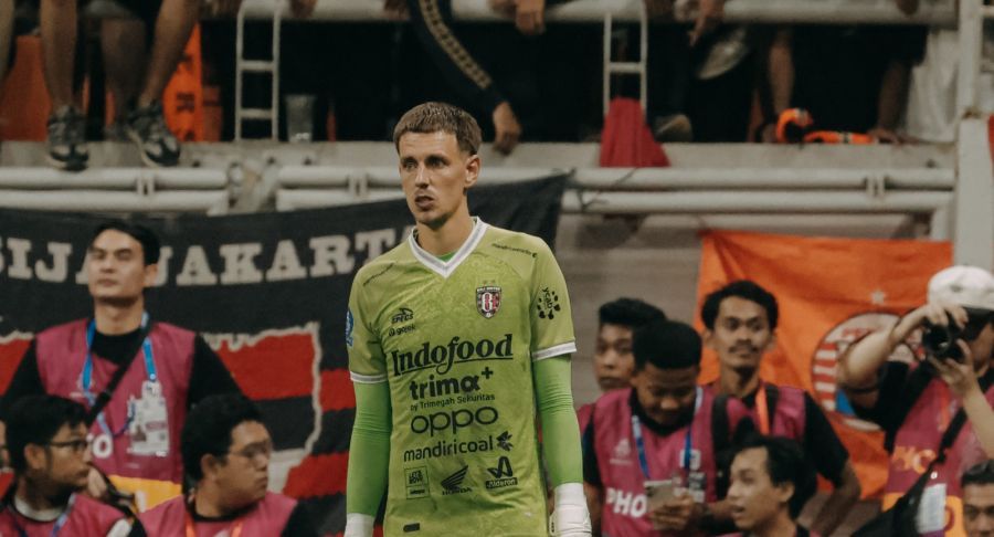 Kiper Bali United Hauptmeijer Nyaman Tinggal di Bali Karena Ini