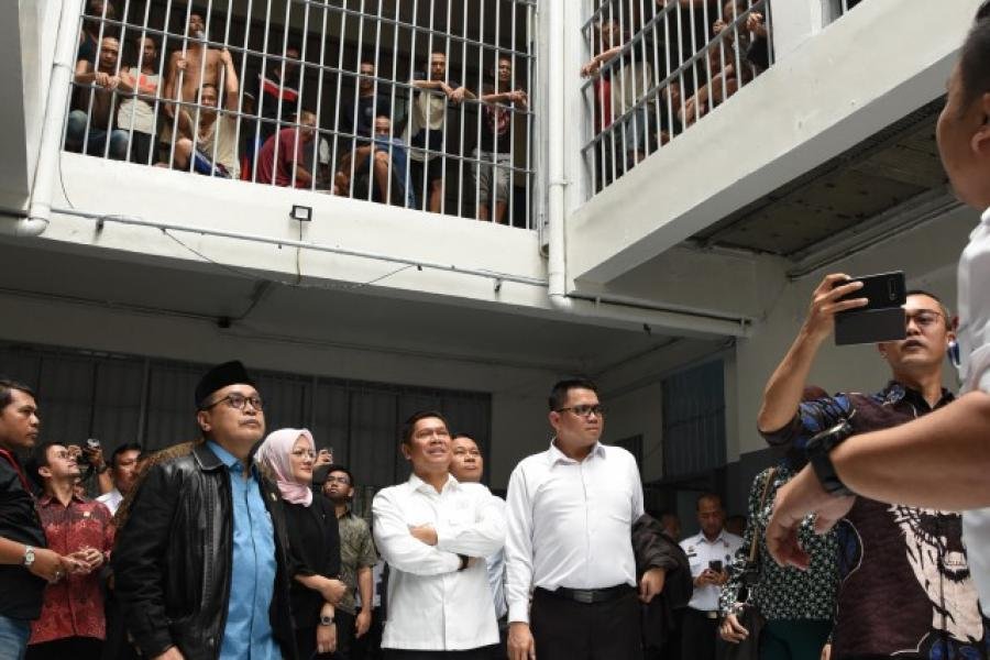 Komisi III DPR RI Sidak LP Cipinang