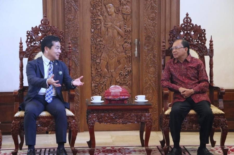 podiumnews.com-Bertemu Walikota Misato, Koster akan Fasilitasi Peningkatan Kerjasama