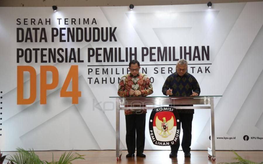 podiumnews.com-KPU Terima 105.396.460 Jiwa DP4 Pilkada Serentak 2020
