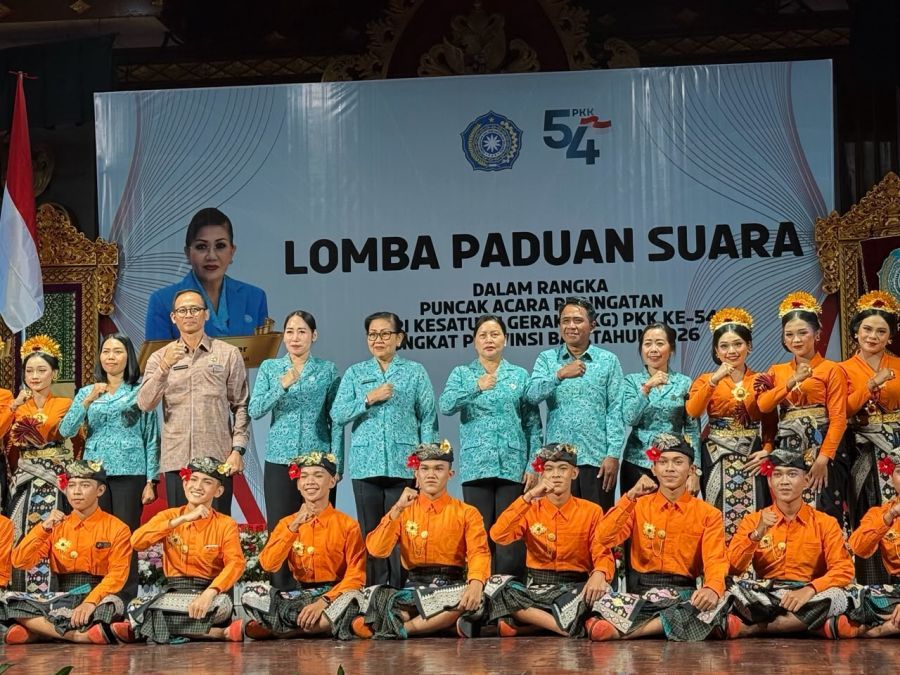 podiumnews.com-Lomba Padus PKK Bali Disambut Antusias, Ajang Pelestarian Lagu Daerah