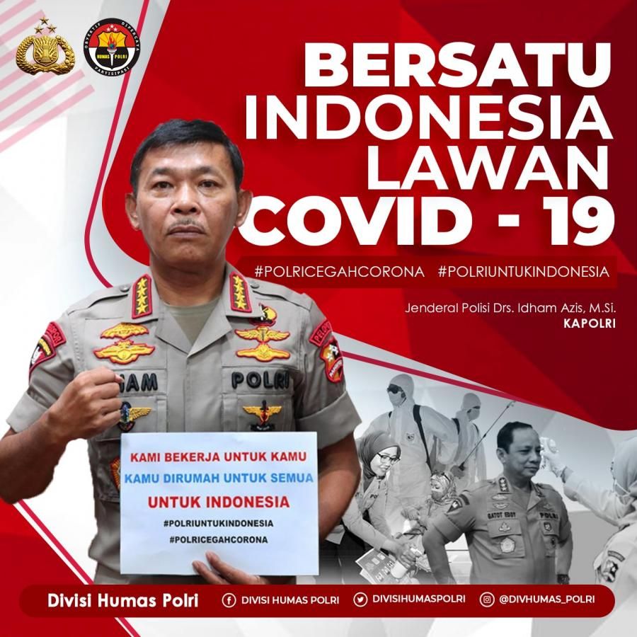podiumnews.com-Ini Maklumat Kapolri Cegah Penularan Covid-19