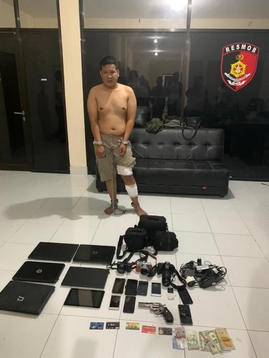 Resmob Polda Bali Hadiahi Timah Panas Maling Lintas Provinsi