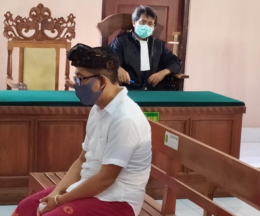 podiumnews.com-Eks Perbekel Pemecutan Kaja Diputuskan Tidak Terbukti Korupsi