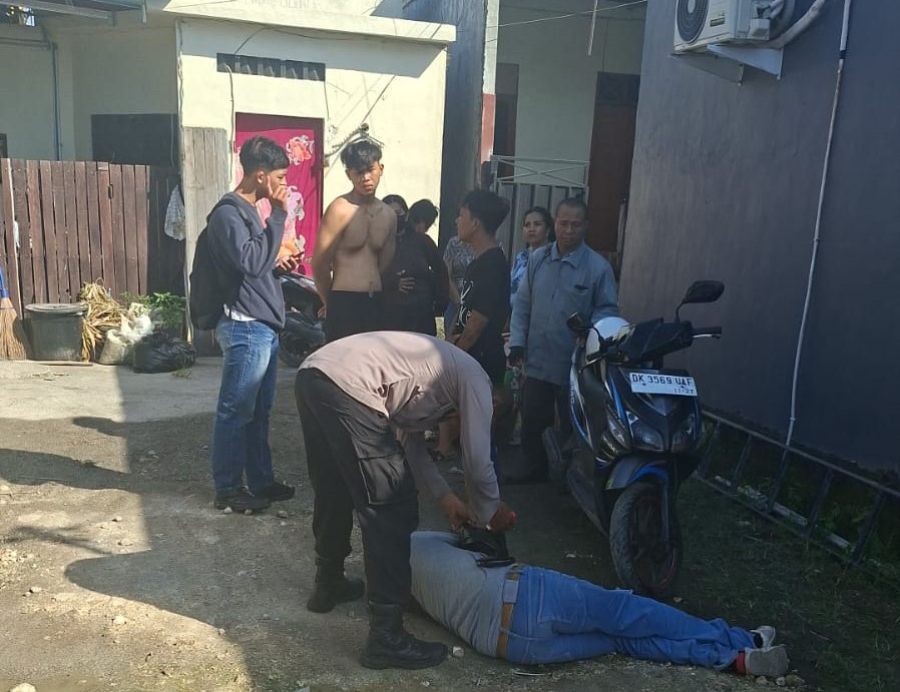 podiumnews.com-Mashudi Meninggal Mendadak di Depan Gang di Pemogan