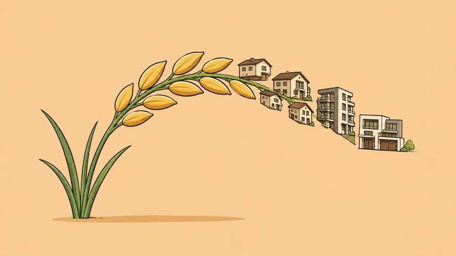podiumnews.com-Mengwi, dari Padi ke Properti