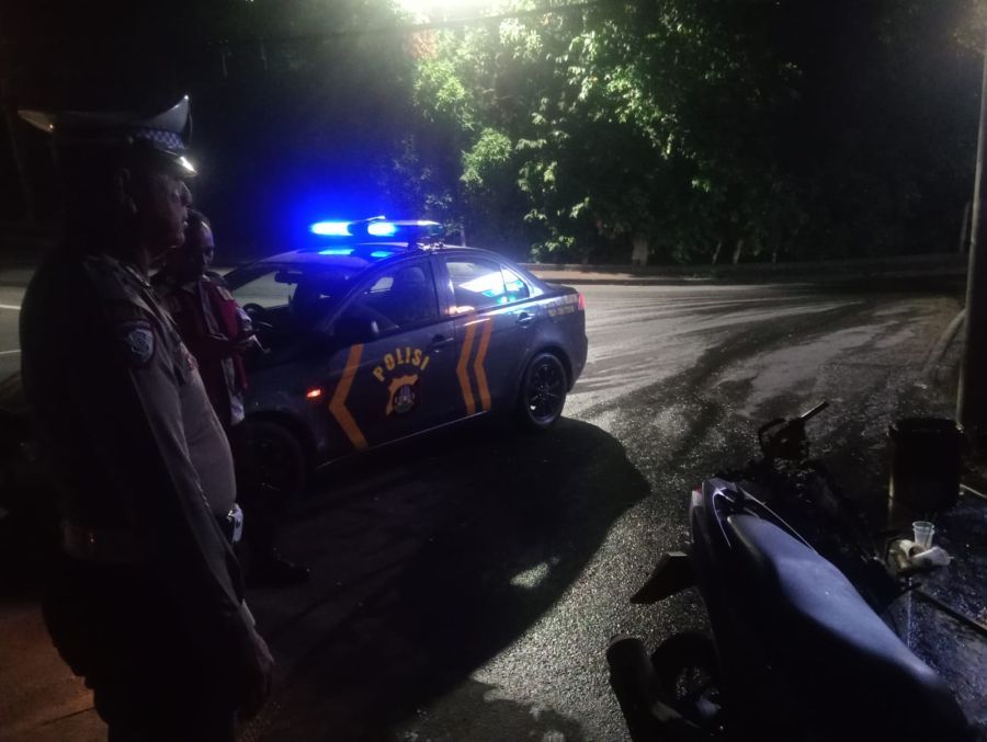 podiumnews.com-Motor Untuk Berjualan Bakso Ludes Terbakar di Jimbaran