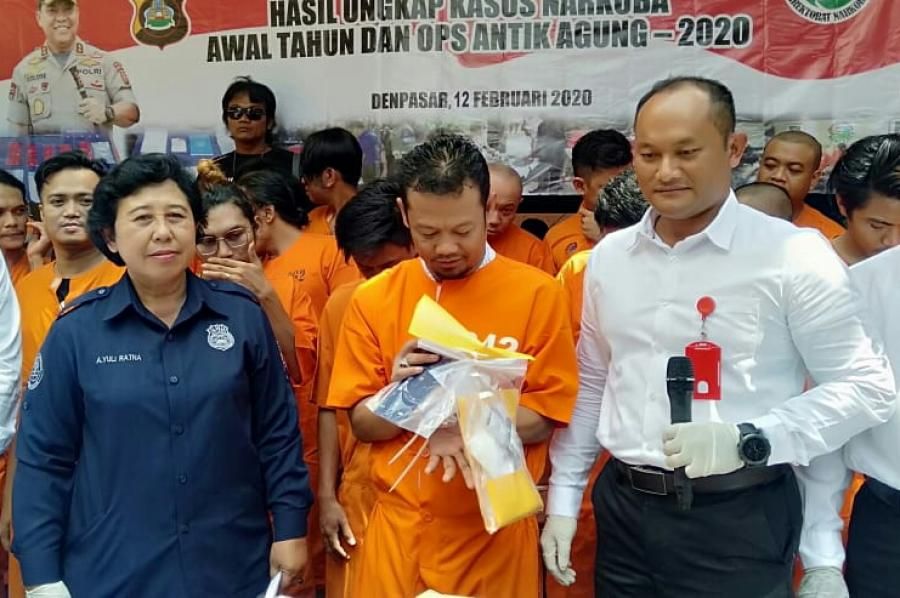 podiumnews.com-Polda Bali Bongkar Jaringan Narkoba Internasional Inonesia-Malaysia