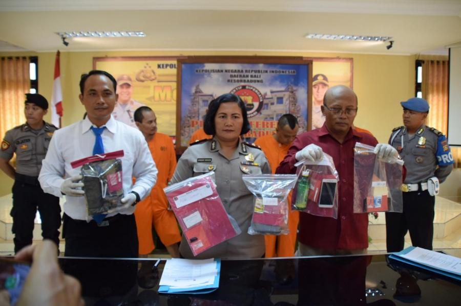 podiumnews.com-Awal Tahun, Polres Badung Ringkus 5 Peyalahguna Narkoba 