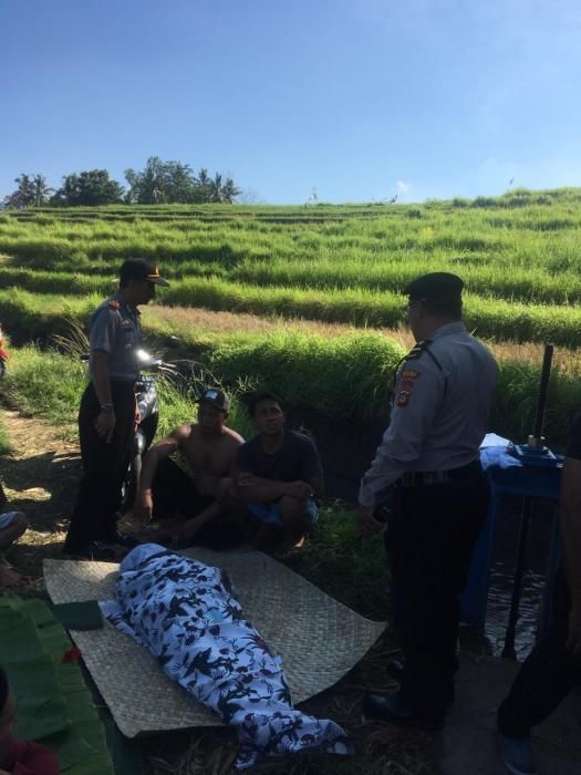 Diduga Terpeleset ke Bendungan, Seorang Nenek Tewas Tenggelam di Mengwi