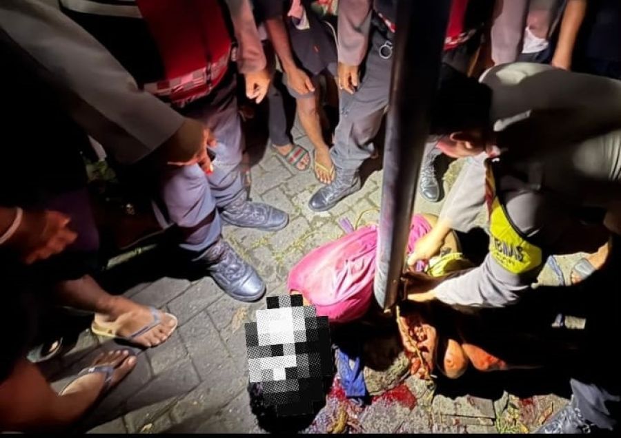 Kejadian perkelahian yang terjadi di seputaran Jalan Puri Gading, Kelurahan Jimbaran, Kecamatan Kuta Selatan, Badung, Bali, Sabtu (29/11/2025) malam. (foto/hes)