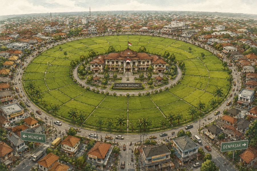podiumnews.com-Niatnya Kantor, Jadinya Kota
