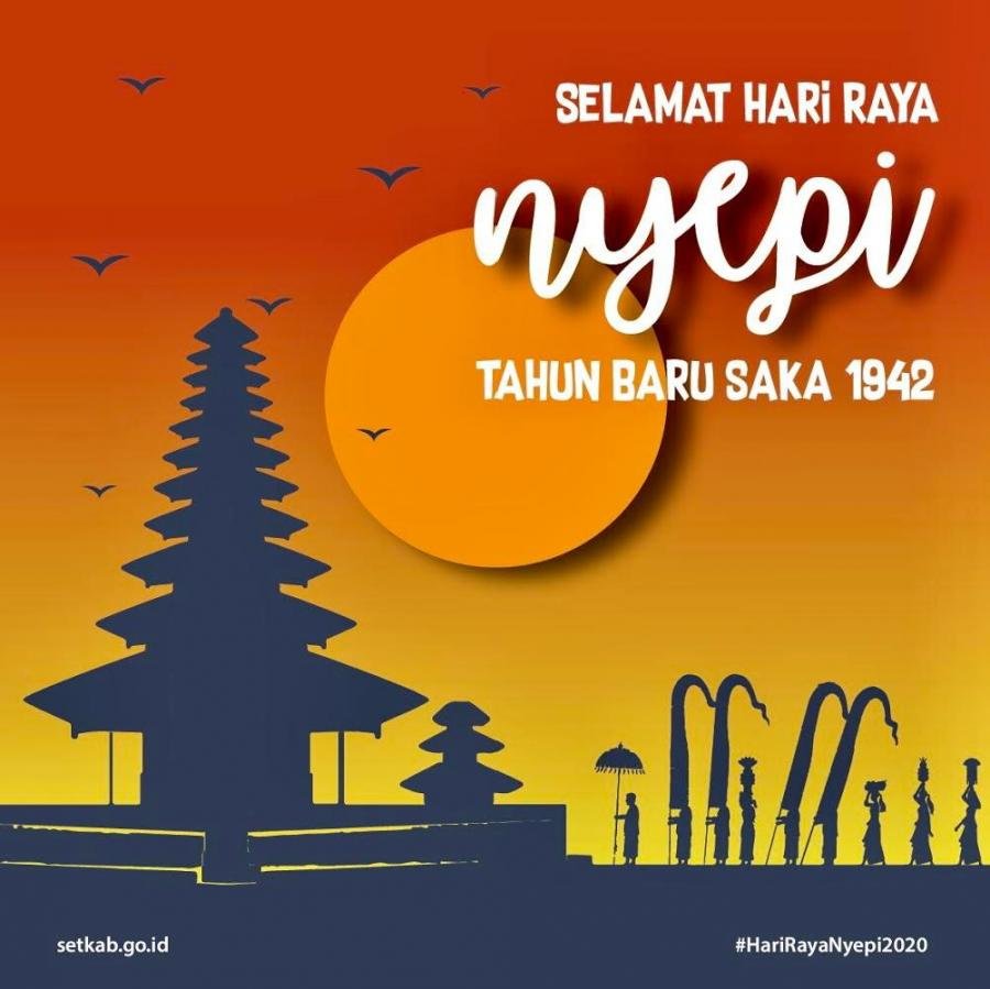 Ucapkan Hari Raya Nyepi, Presiden: Semoga Pandemi Covid-19 Segera Berlalu