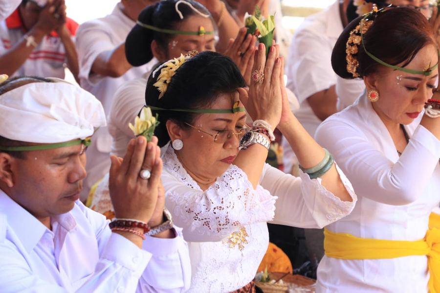 Ny Putri Koster Harap Pramuka Bali Bisa Jadi Contoh di Nusantara