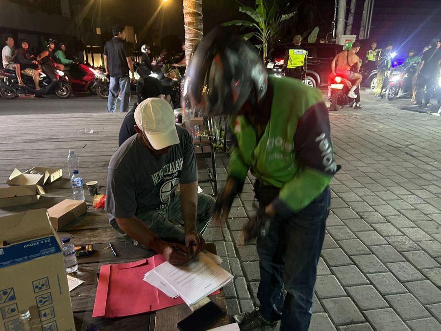 Ojol di Tibubeneng Ditertibkan, Hasilnya Mengejutkan
