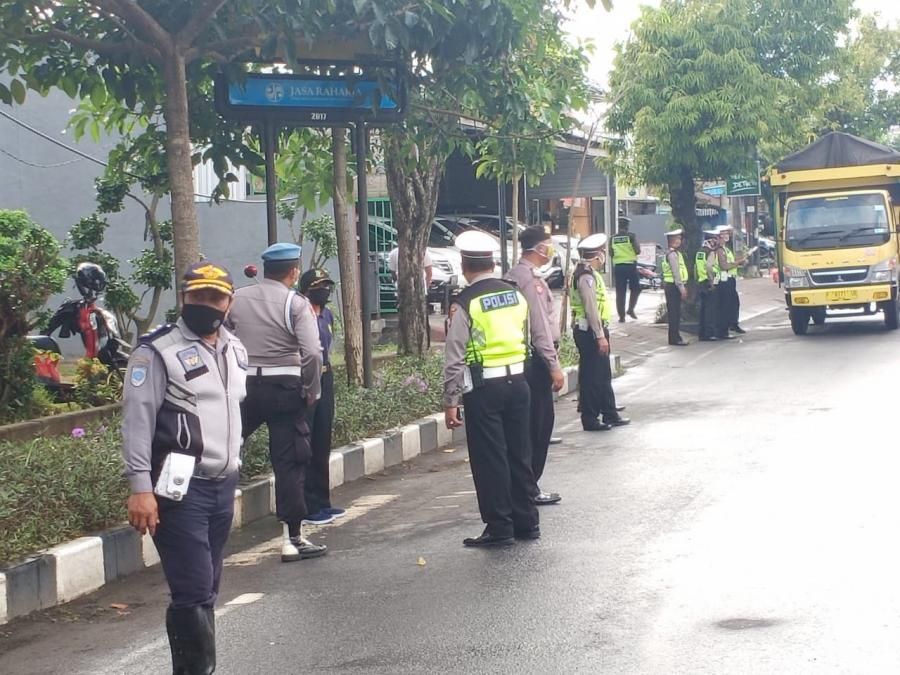 podiumnews.com-Ops Ketupat Agung Badung,Perketat Pemeriksaan Kendaraan Mudik