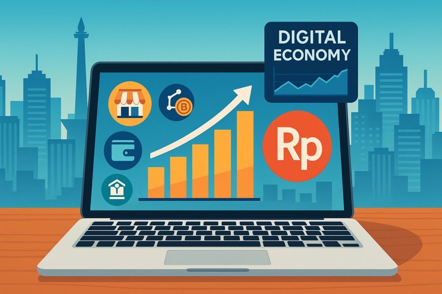 podiumnews.com-Pajak Digital Cetak Rp41 Triliun Hingga Agustus