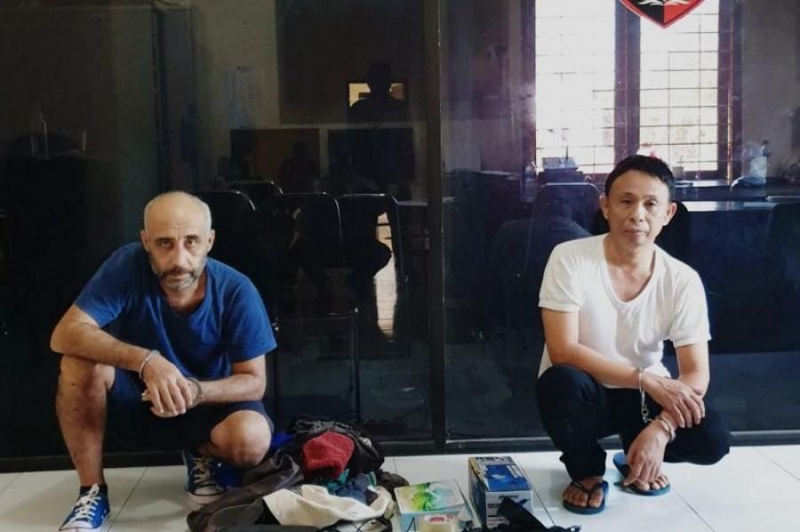 podiumnews.com-Polisi Tangkap Dua Pelaku Skimming di Badung