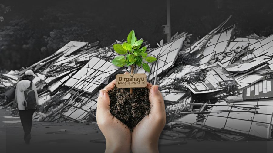 podiumnews.com-Pemkab Badung Ajak Warga Rayakan HUT Mangupura dengan Bibit Pohon