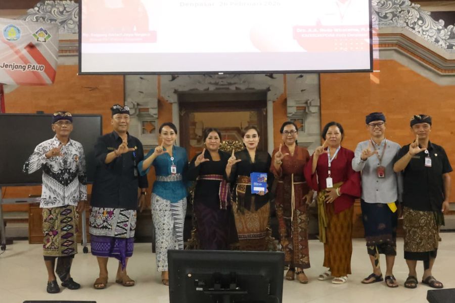 Pemerintah Kota Denpasar melalui Disdikpora menggelar kegiatan Talk Show Digital Seru, Paud Bermutu, di Gedung BPMP, Denpasar, Bali, Kamis (26/2/2026). (foto/sukadana)