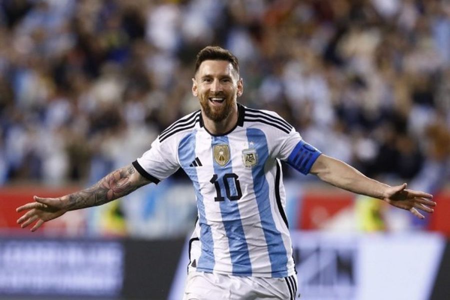 Kapten timnas Argentina, Lionel Messi. (Sumber: AFP/Andres Kudacki)