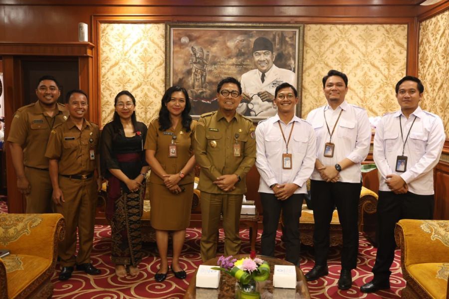 podiumnews.com-Perkuat UMKM, Pemkot Denpasar Jajaki Kerja Sama dengan Jamkrindo