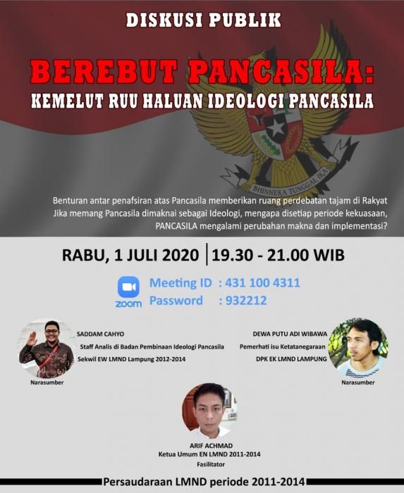 podiumnews.com-Persaudaraan LMND: RUU HIP Butuh Aspirasi Lebih Luas dan Substantif