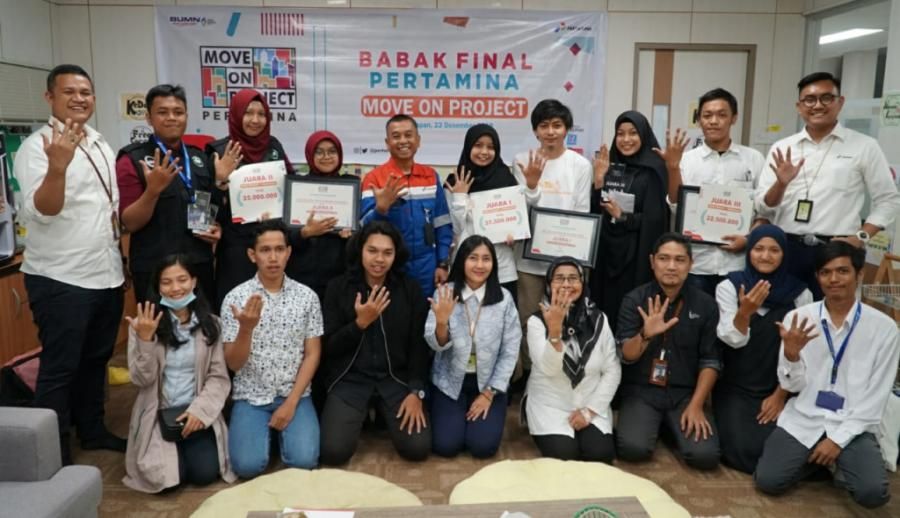 podiumnews.com-Tim Or-Tic Universitas Tanjungpura Juarai Pertamina Move On Project 2019