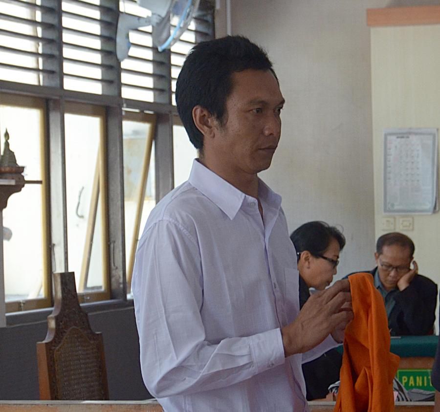 Jadi Kurir Sabu, Petani asal Tabanan Dituntut 12 tahun Kurungan