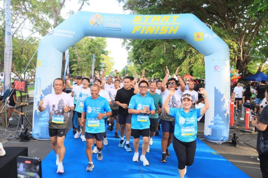 podiumnews.com-PLN Fun Run Perkuat Identitas Denpasar Kota Sehat