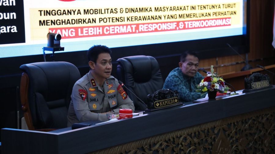 podiumnews.com-Polda Bali Antisipasi Gangguan Kamtibmas Nataru
