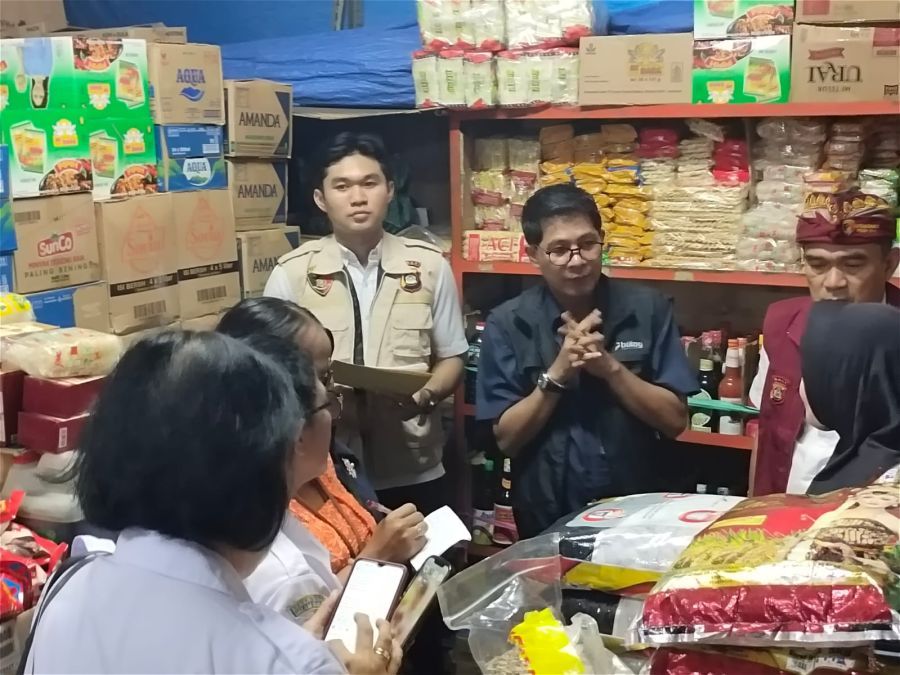 Polda Bali Gelar Sidak Operasi Pengendalian Harga Beras