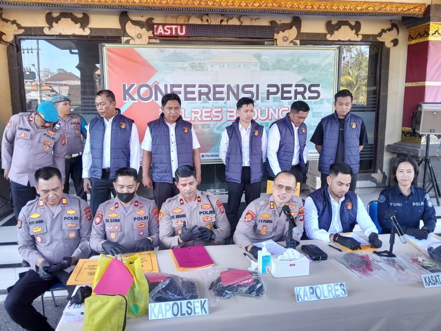 podiumnews.com-Polres Badung Ciduk 13 Pelaku Curat, Curas, Curanmor