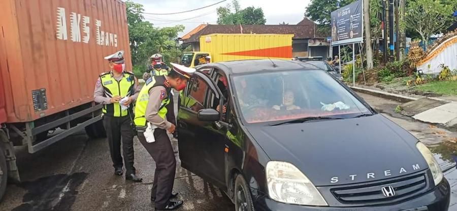 podiumnews.com-Polres Badung Perketat Pengawasan Lalu Lintas Masa Arus Balik
