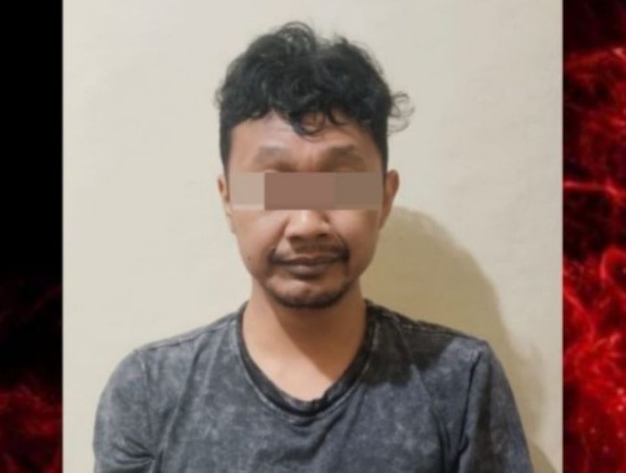 Tim Opsnal Unit Reskrim Polsek Mengwi meringkus maling berinisial IDGIS alias Dewa yang beraksi di Vila 3 Mangoes di Jalan Raya Tumbak Bayuh - Pererenan, Desa Tumbak Bayuh, Kecamatan Mengwi, Badung, Bali. (foto/hes)