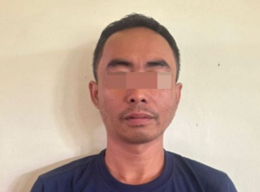 Salah pelaku pencuri spesialis HP yang ditangkap Polsek Mengwi. (foto/hes)