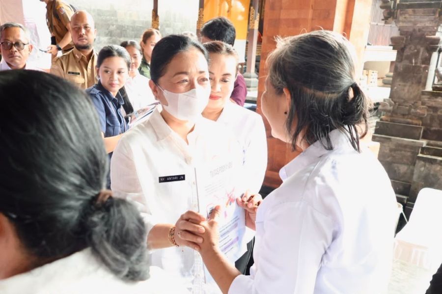 podiumnews.com-Posyandu Denpasar Dukung Transformasi Posyandu 6 SPM di Aksi Sosial Bali