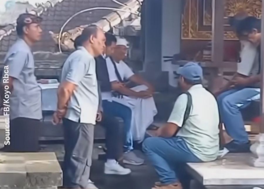 podiumnews.com-Pura Desa Adat Renon Dibobol Maling, 850 Uang Kepeng Raib